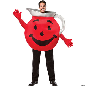 adults red kool aid man costume~gc4447