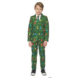 boy s green christmas tree suit~osb0008lg-a01