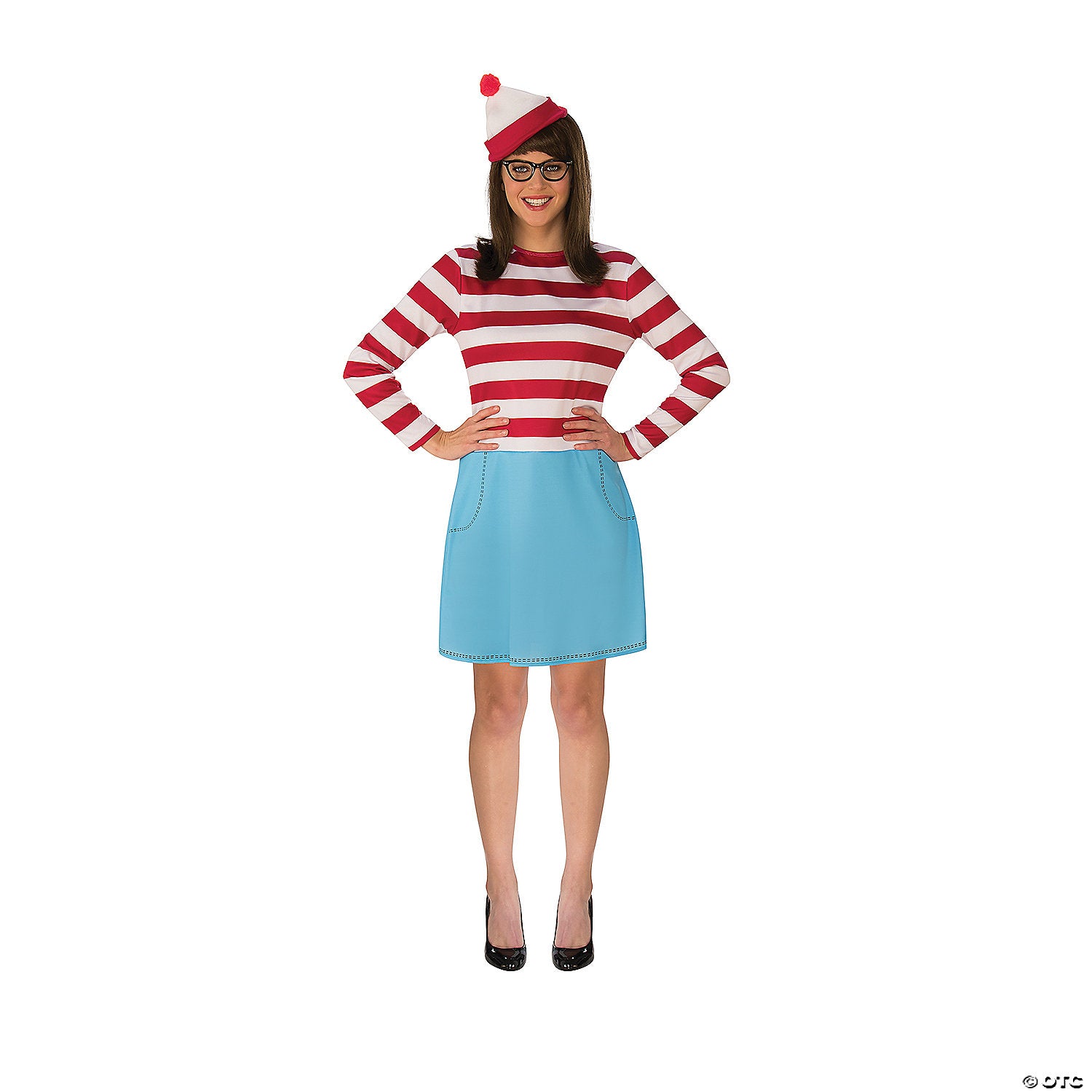women s plus size where s waldo wenda costume~ru821181xl