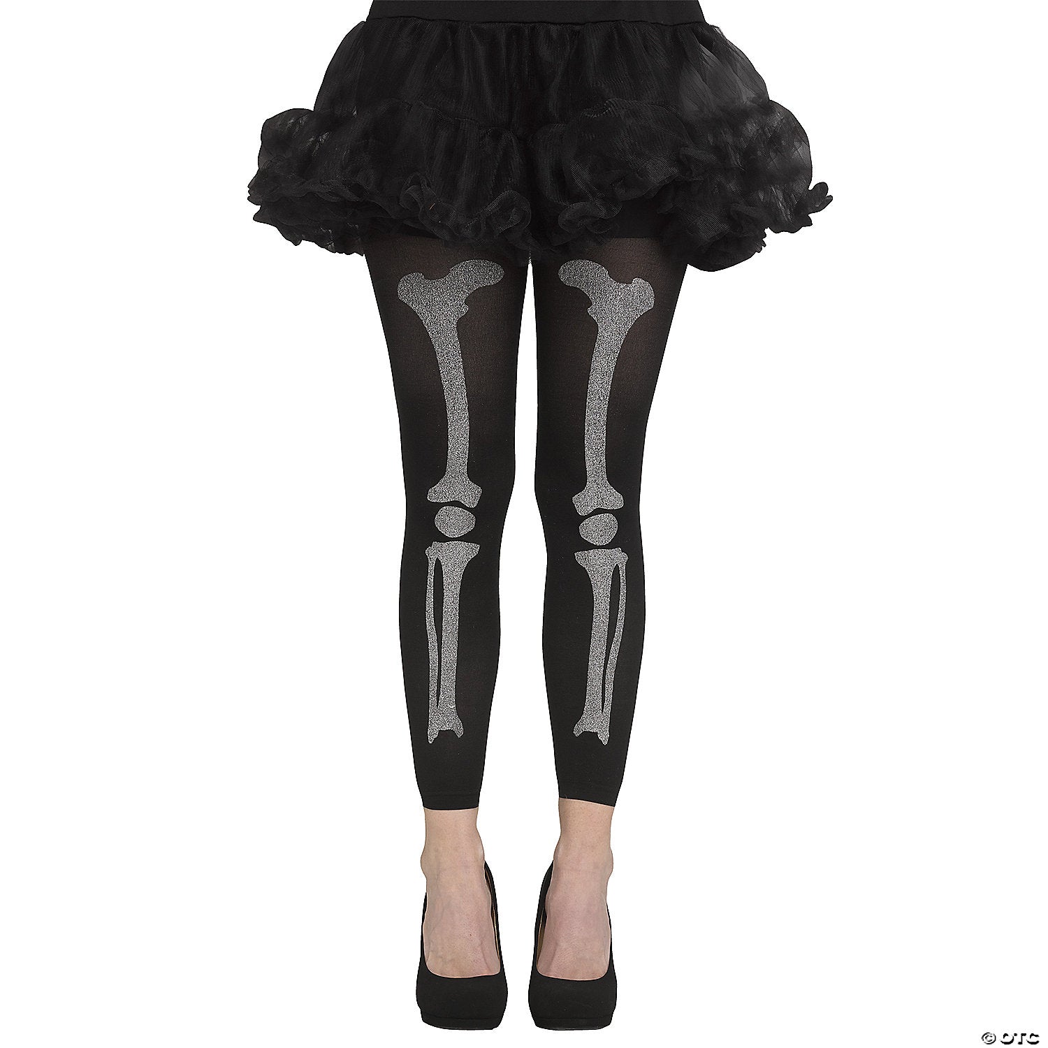 women s footless bone tights~fw90358gb