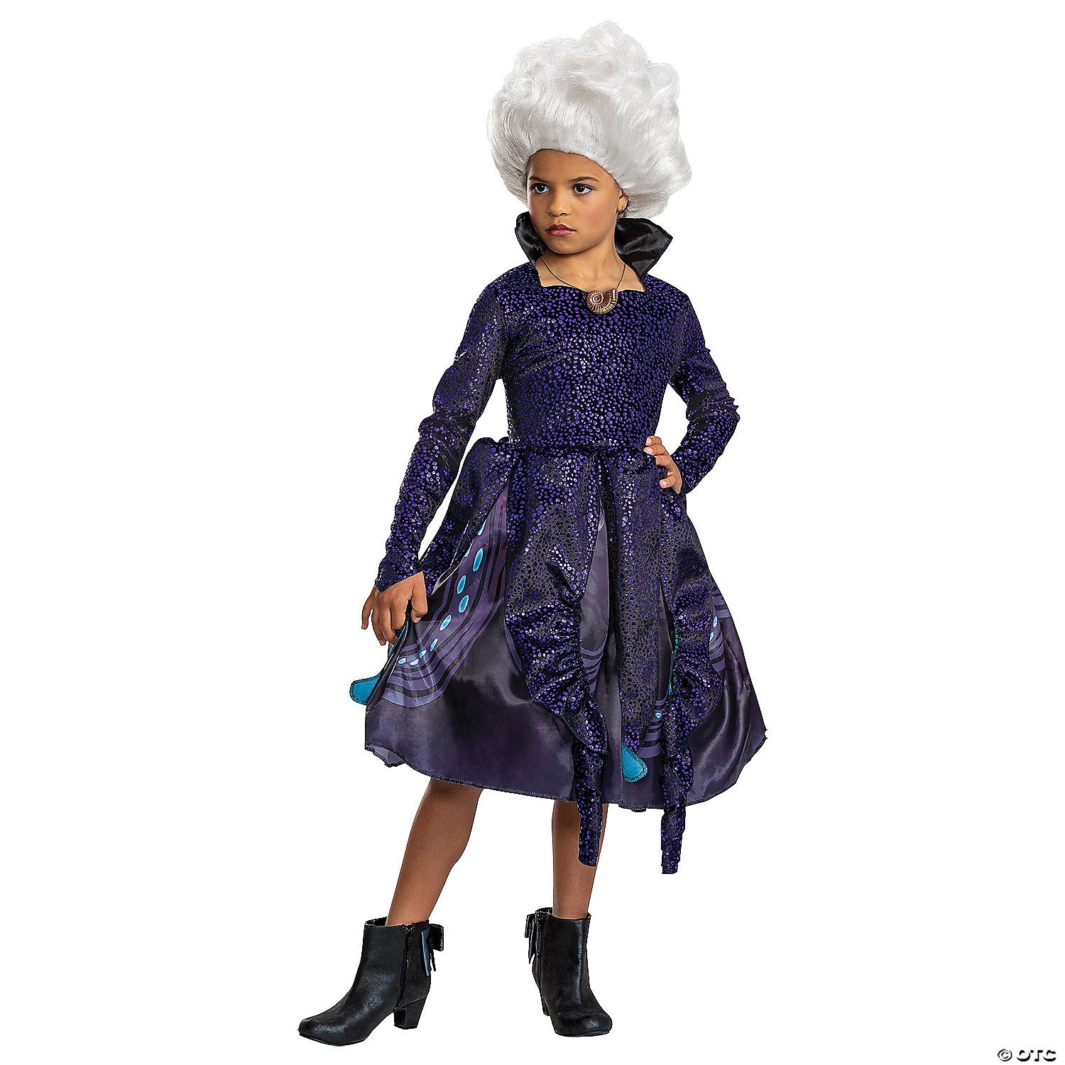 kids deluxe live action little mermaid ursula costume    3t 4t~dg125659m-a01