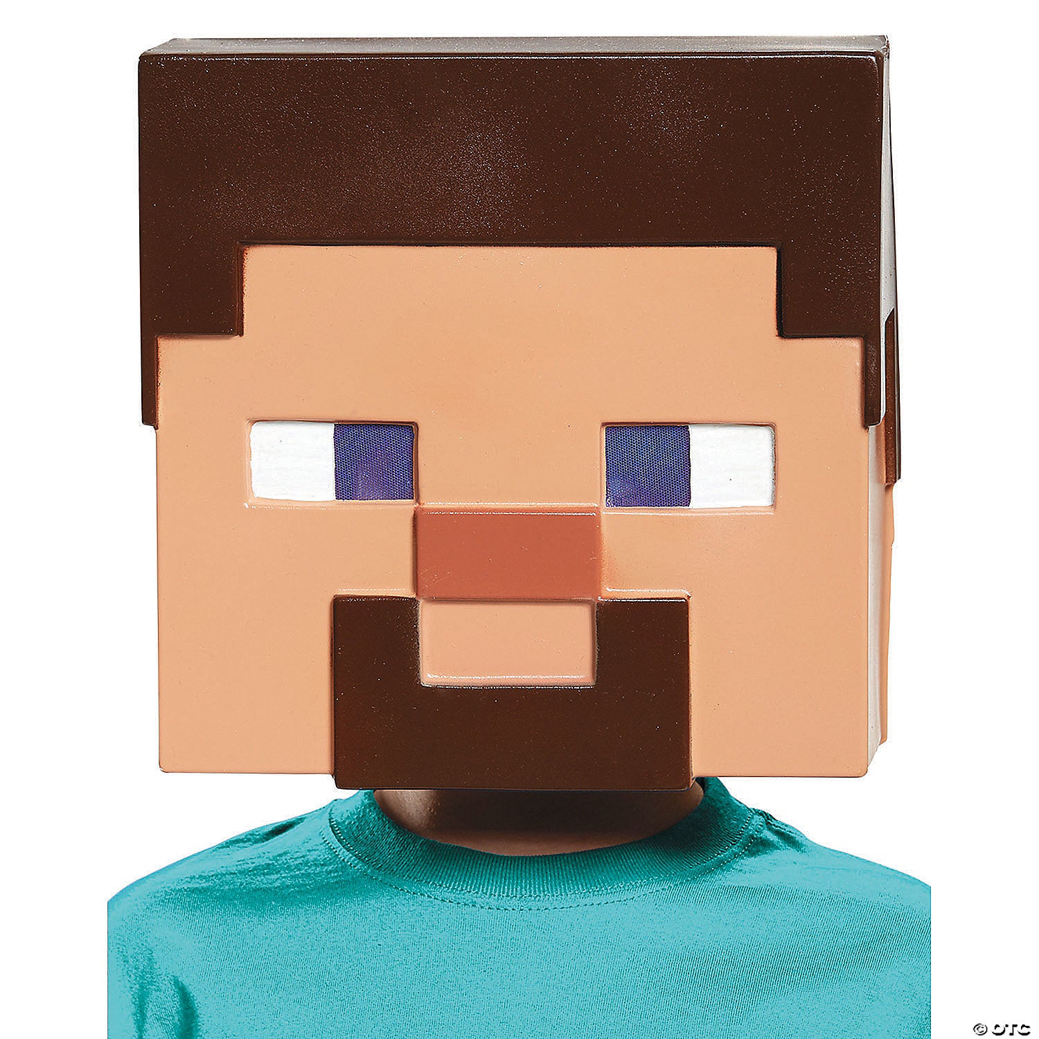 adults minecraft steve vacuform mask~dg65680
