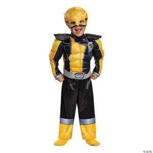toddler s muscle gold ranger beast morphers costume~dg104759m
