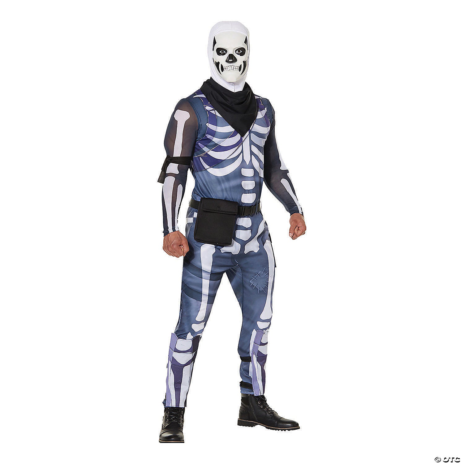 men s fortnite skull trooper costume   small~fw104054sm