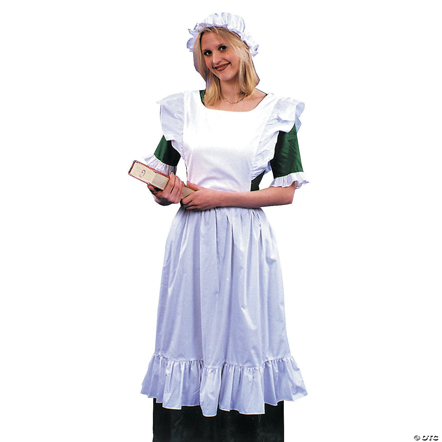 women& 8217 s pinafore mob & cap costume   standard~ac64