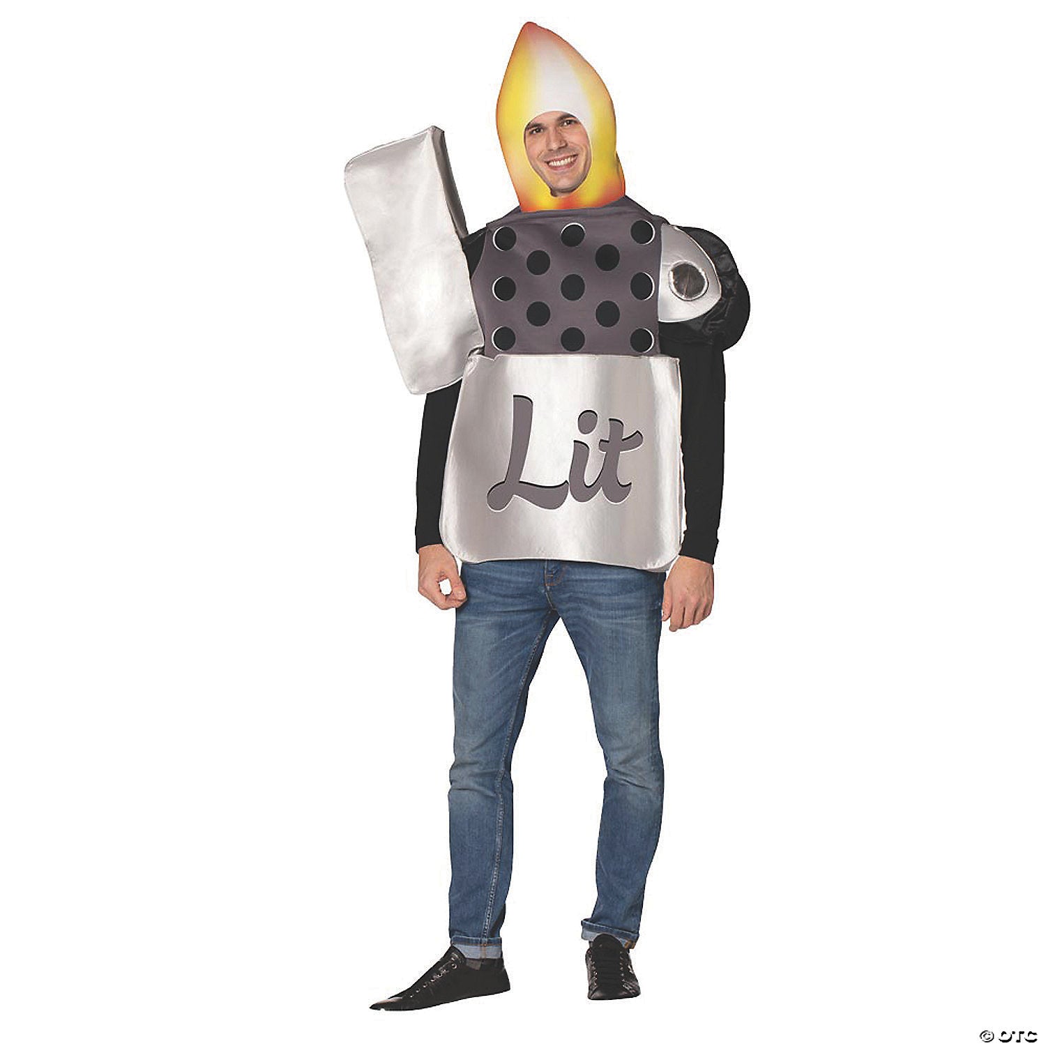 adult s lit lighter costume~gc6358