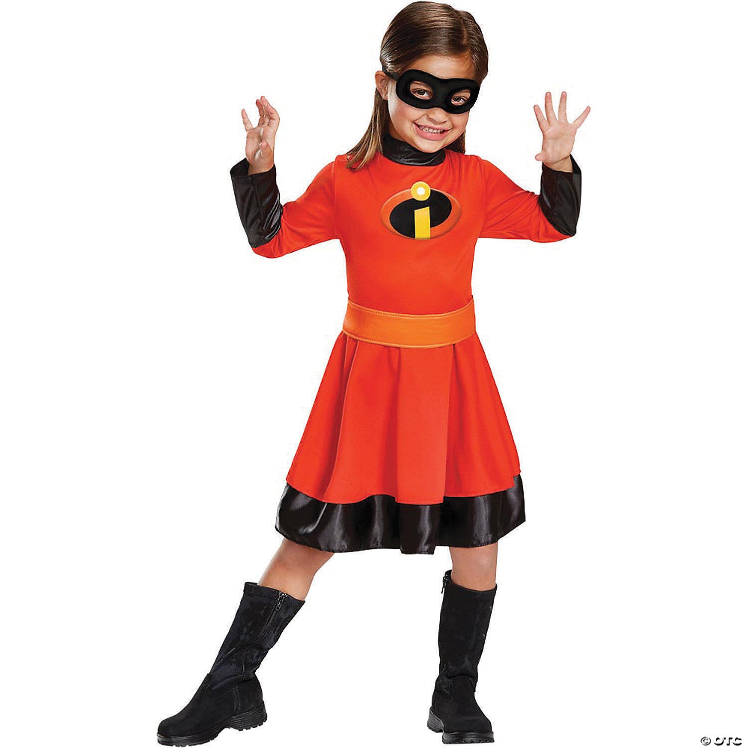 toddler girl& 8217 s classic the incredibles& 8482  violet costume dress   3t 4t~dg66873m-a01