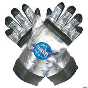 adults astronaut gloves   silver~ur28856std