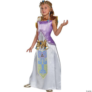 girl& 8217 s deluxe zelda& 8482  costume   extra large~dg98784j-a02