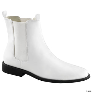 men s white trooper boots   size 14~ha167wtxl