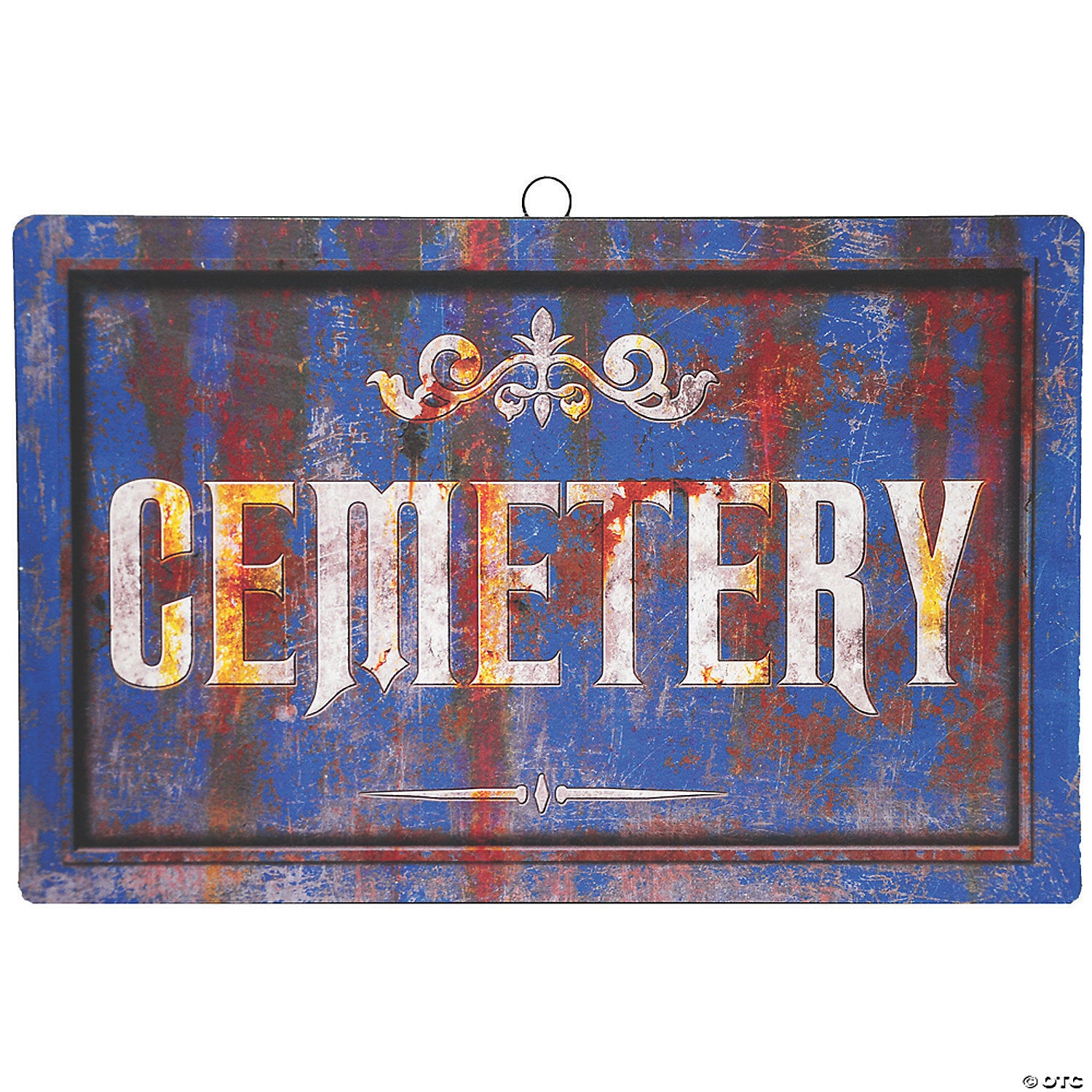 cemetery sign halloween decoration~ss46892