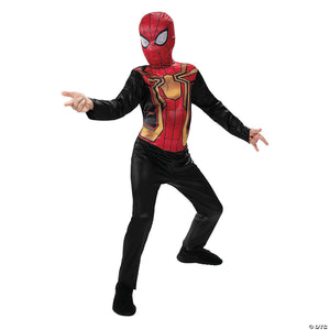 kids value spider man integrated suit costume   large~jwc0687lg