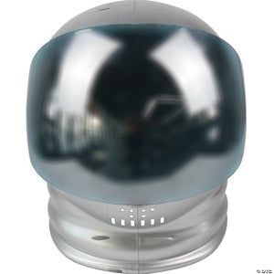 adults silver space helmet with reflective visor os~ur30503os-a01