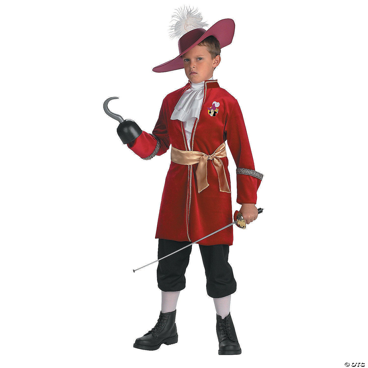 boy s standard captain hook costume   small~dg5966l