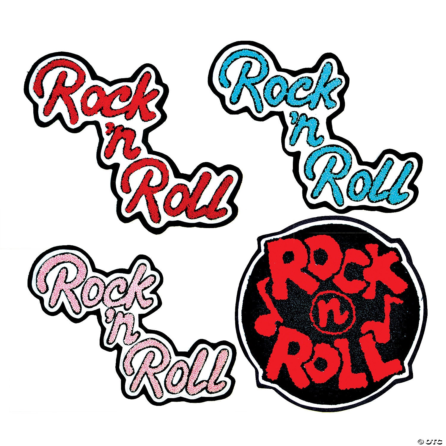 rock n roll chenille patch~bb347-a03