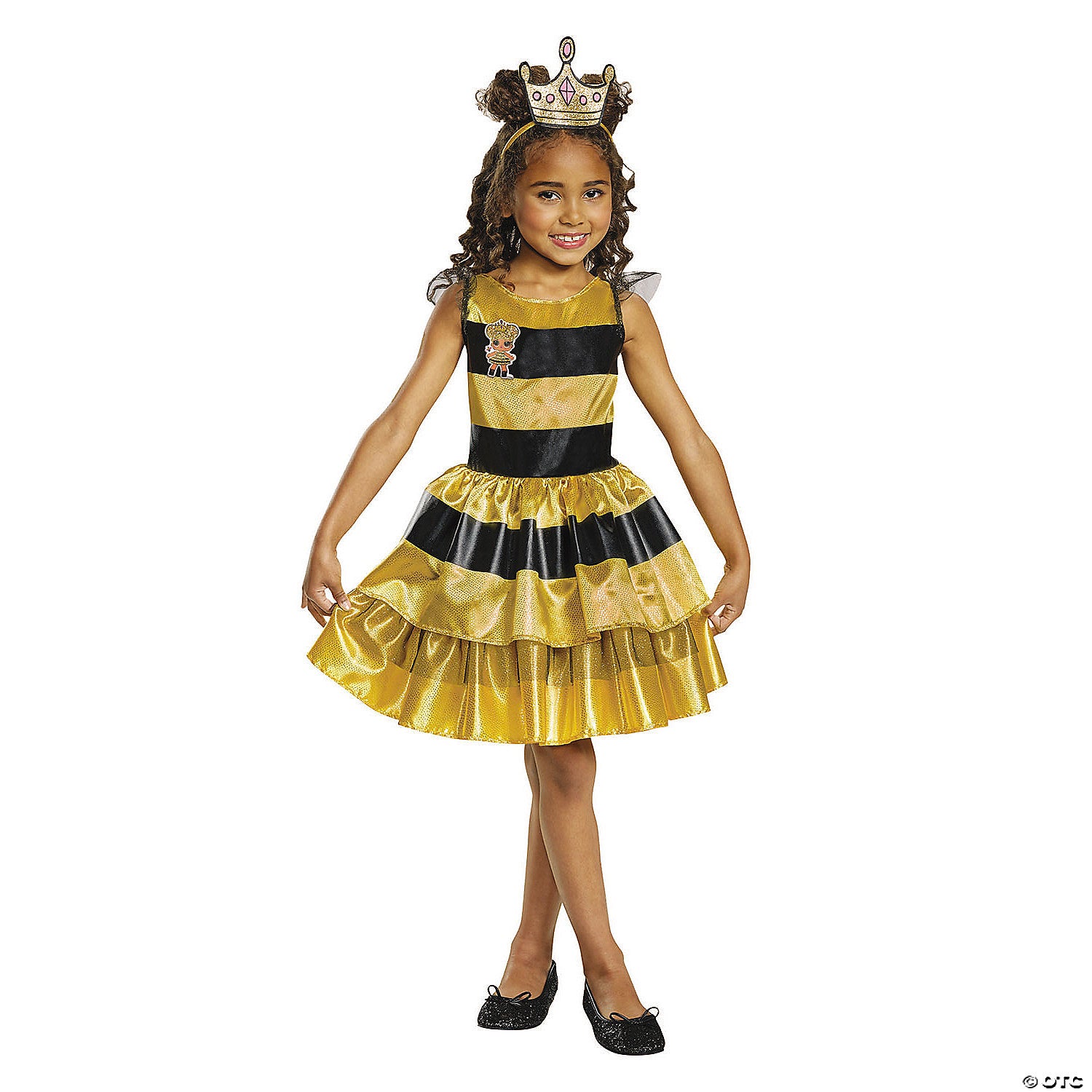 kids classic l o l  surprise queen bee costume   medium 7 8~dg10510k
