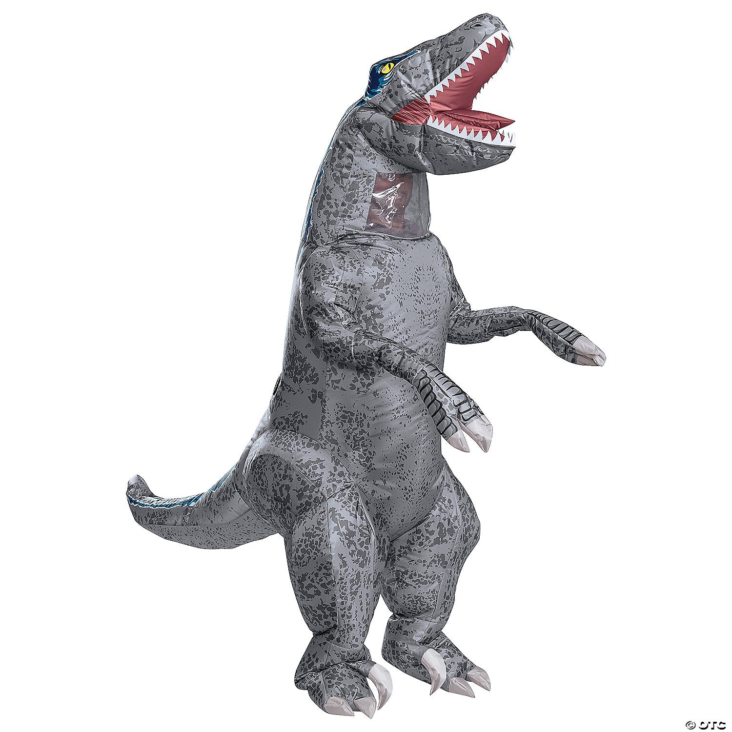 adults jurassic world blue inflatable costume~dg125239-a01
