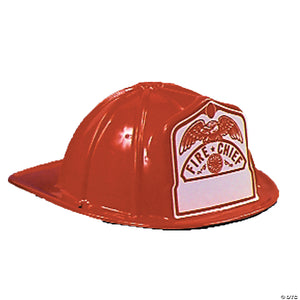 kids red firefighter helmet~gc69