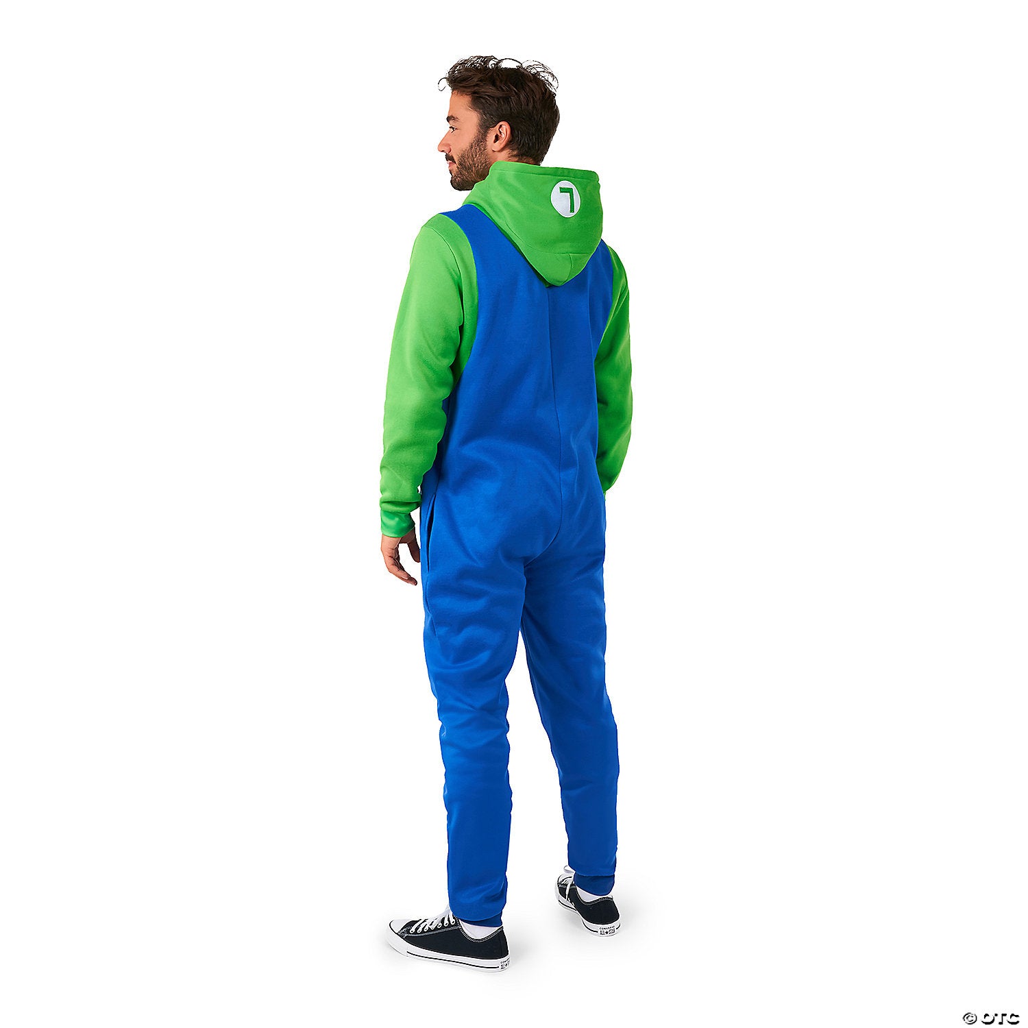 men s luigi& 8482  onesie costume   small 38 40~osao1003sm-a02