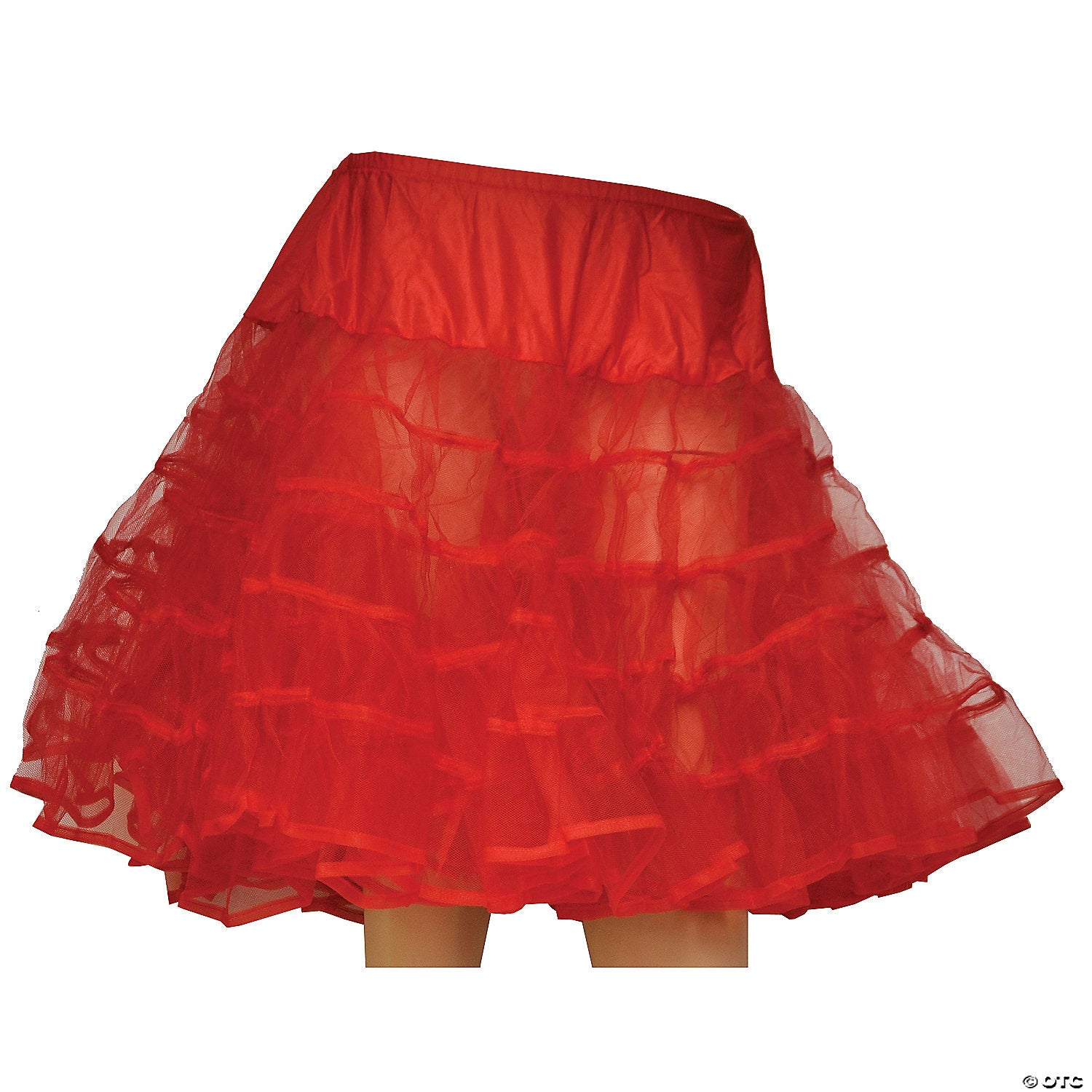 knee length petticoat red~ua83043rd