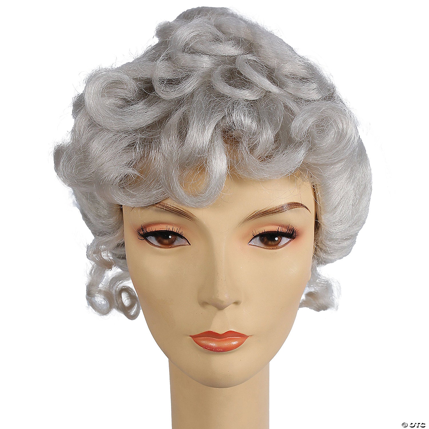 gibson girl wig white 60~lw108wt