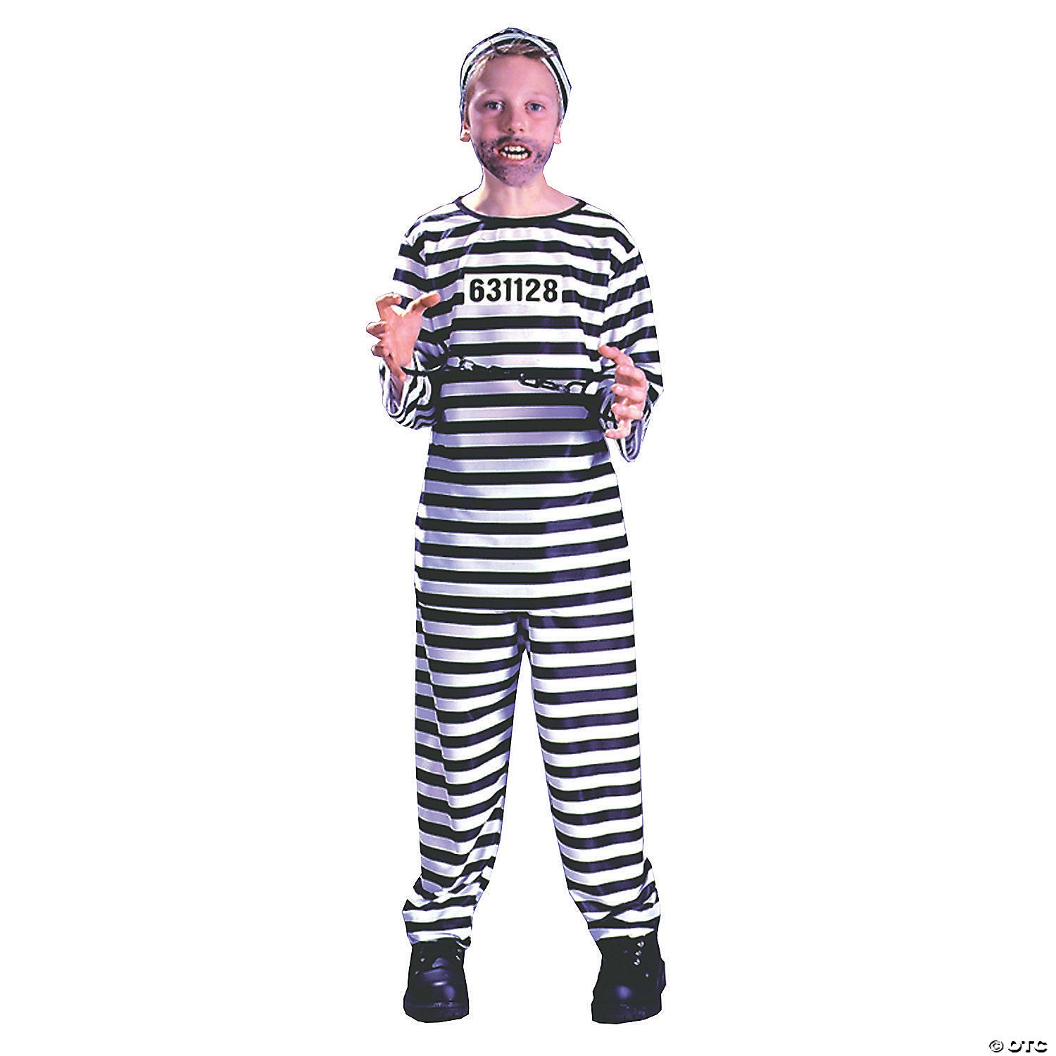 boy s jailbird costume   large~fw8748lg