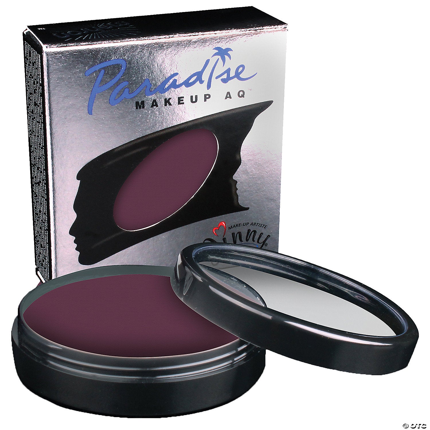 mehron paradise pro aq& 8482  makeup single porto~dd800pt