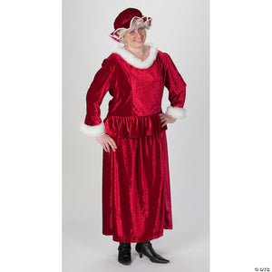 adults mrs  christmas costume   xl 16 18~ae6581xl