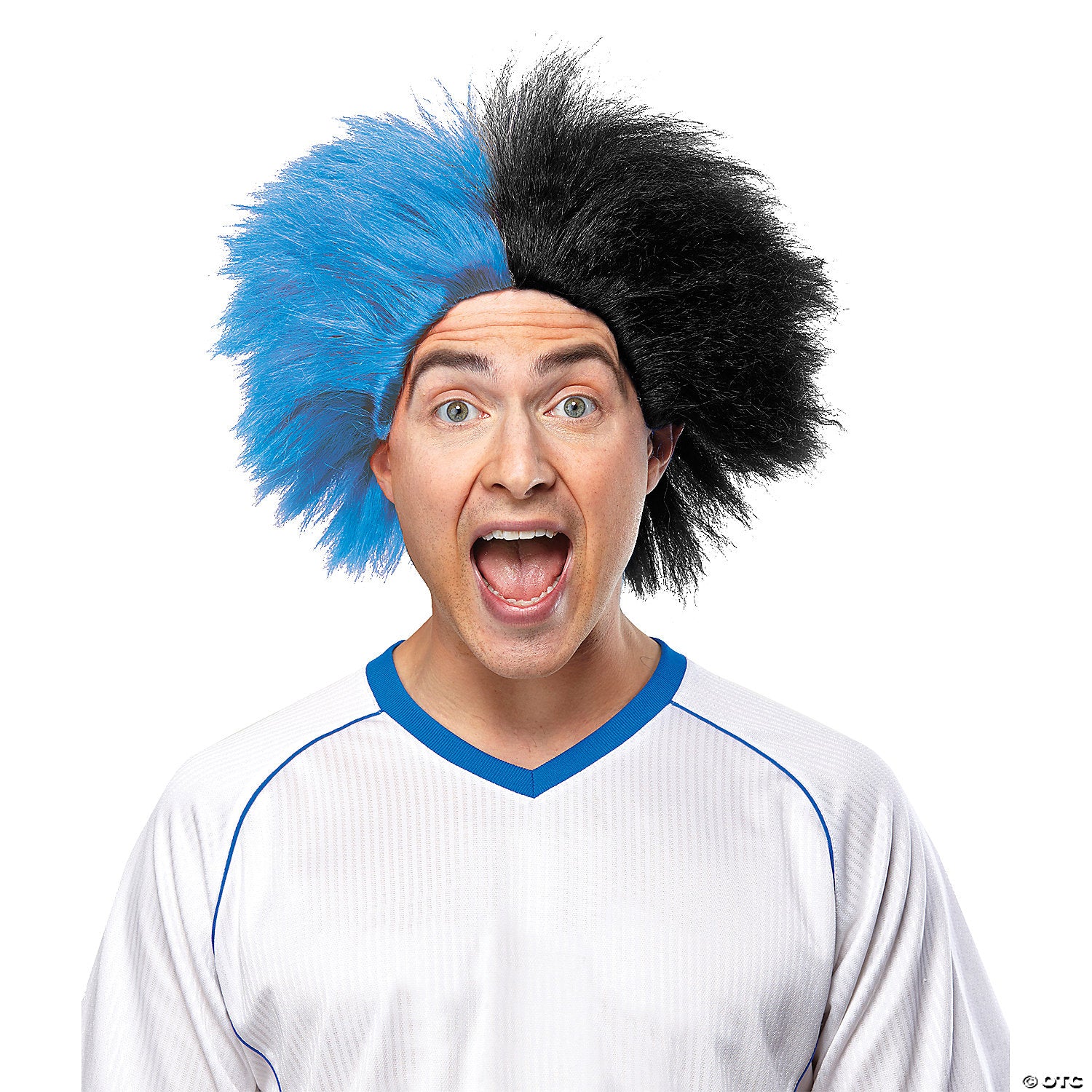 sports fun 2 tone wig~mr179585