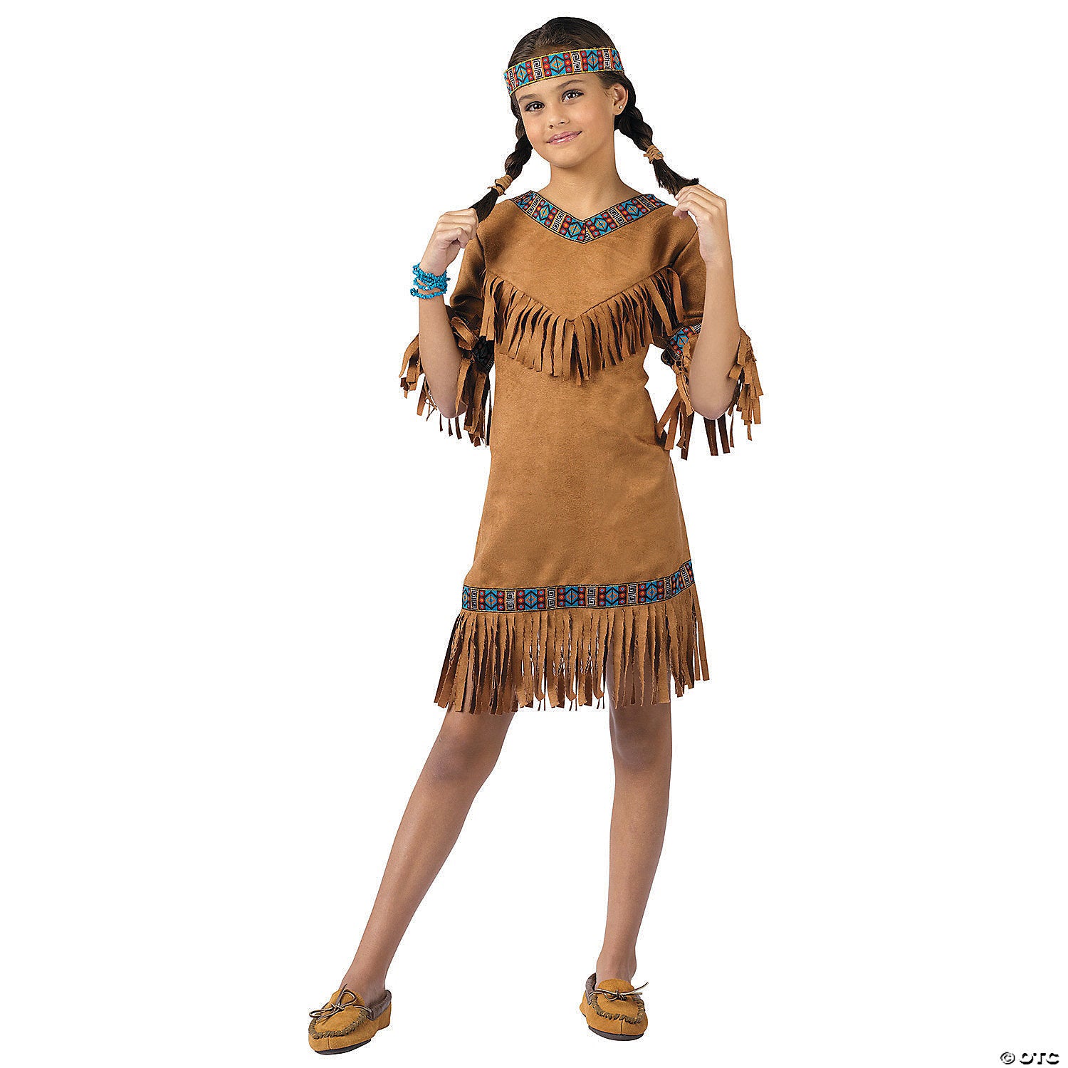 girl s native american costume   large~fw111022lg