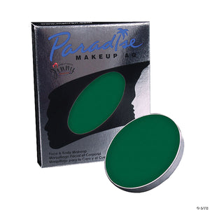 mehron paradise pro aq& 8482  makeup single refill dark green~dd518