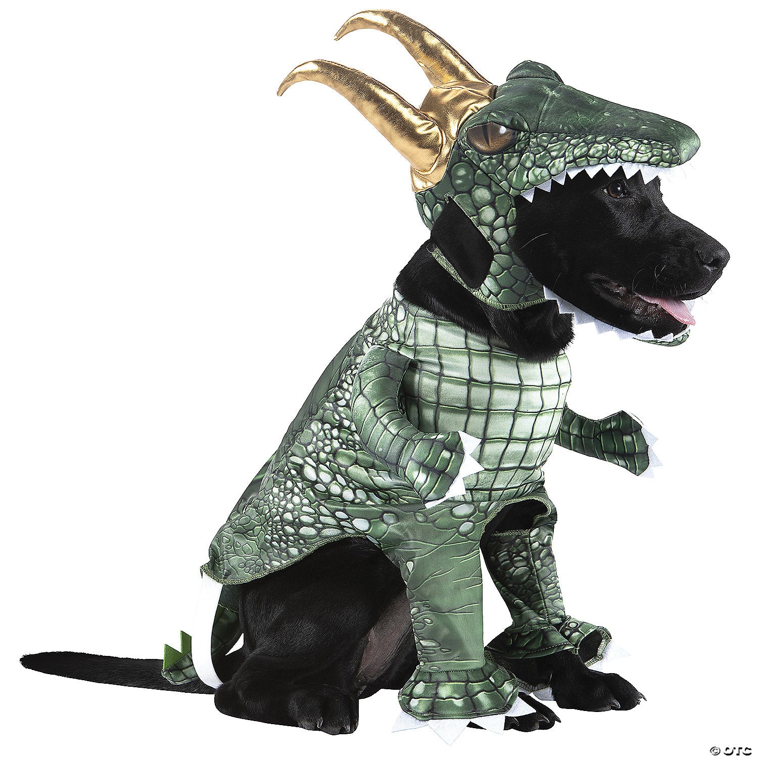alligator loki pet costume 25 40 lbs  back length 14  17   chest 16  23 ~jwc1216md