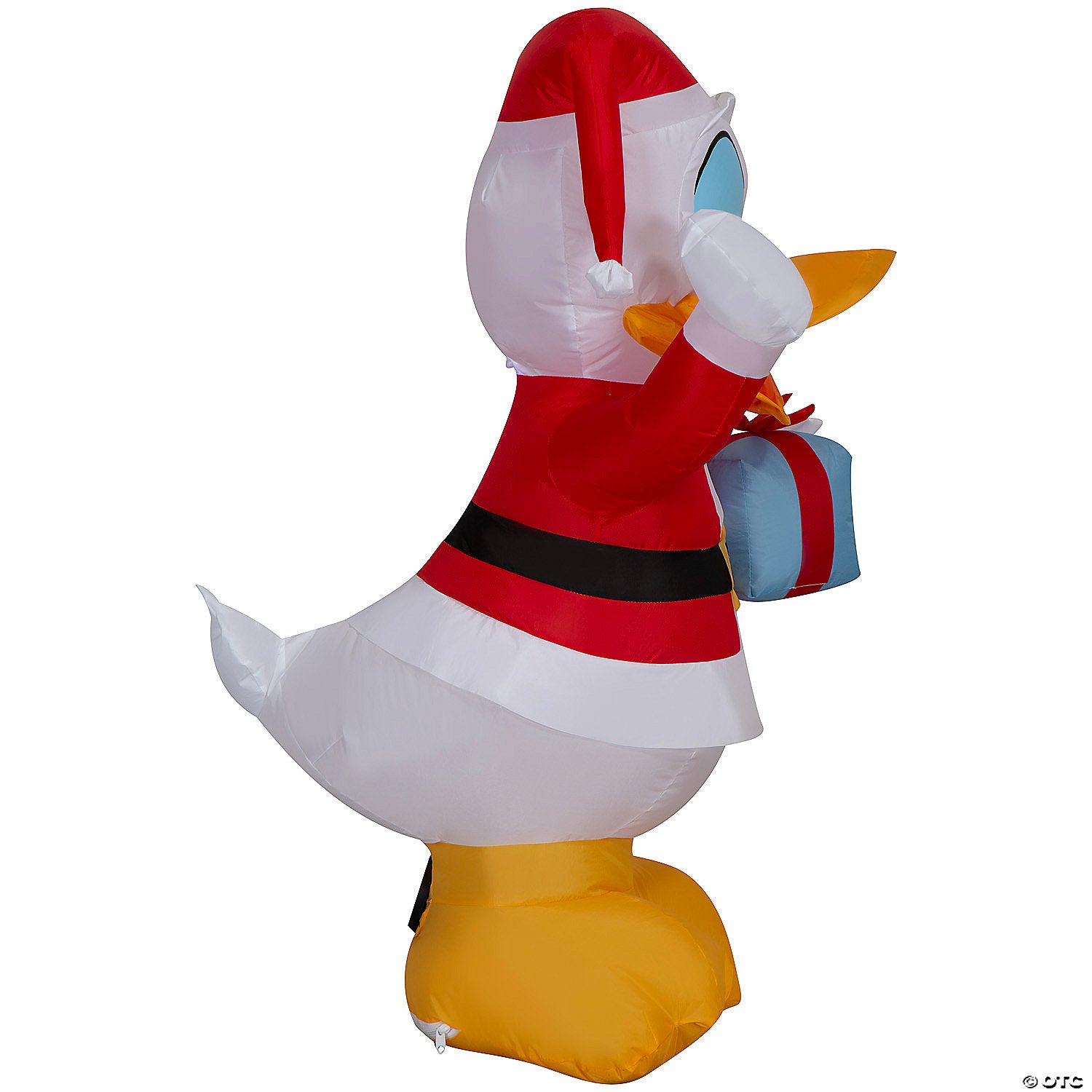 sup  blowup inflatable santa donald duck with built in lights christmas outdoor yard decoration~ss883638g-a01