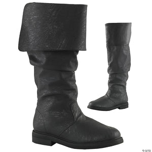 men s black robin hood boots   size 10 11~ha164bkmd