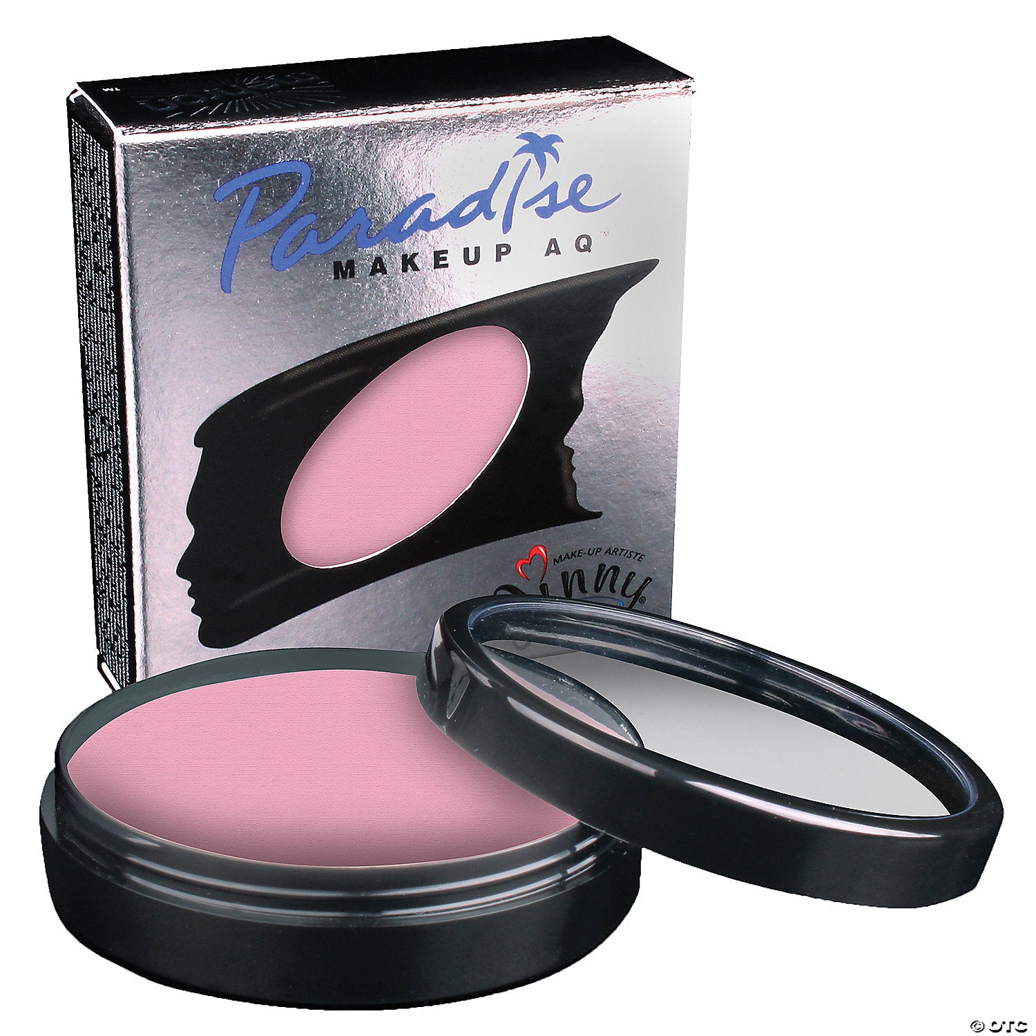 mehron paradise pro aq& 8482  makeup light pink~dd498