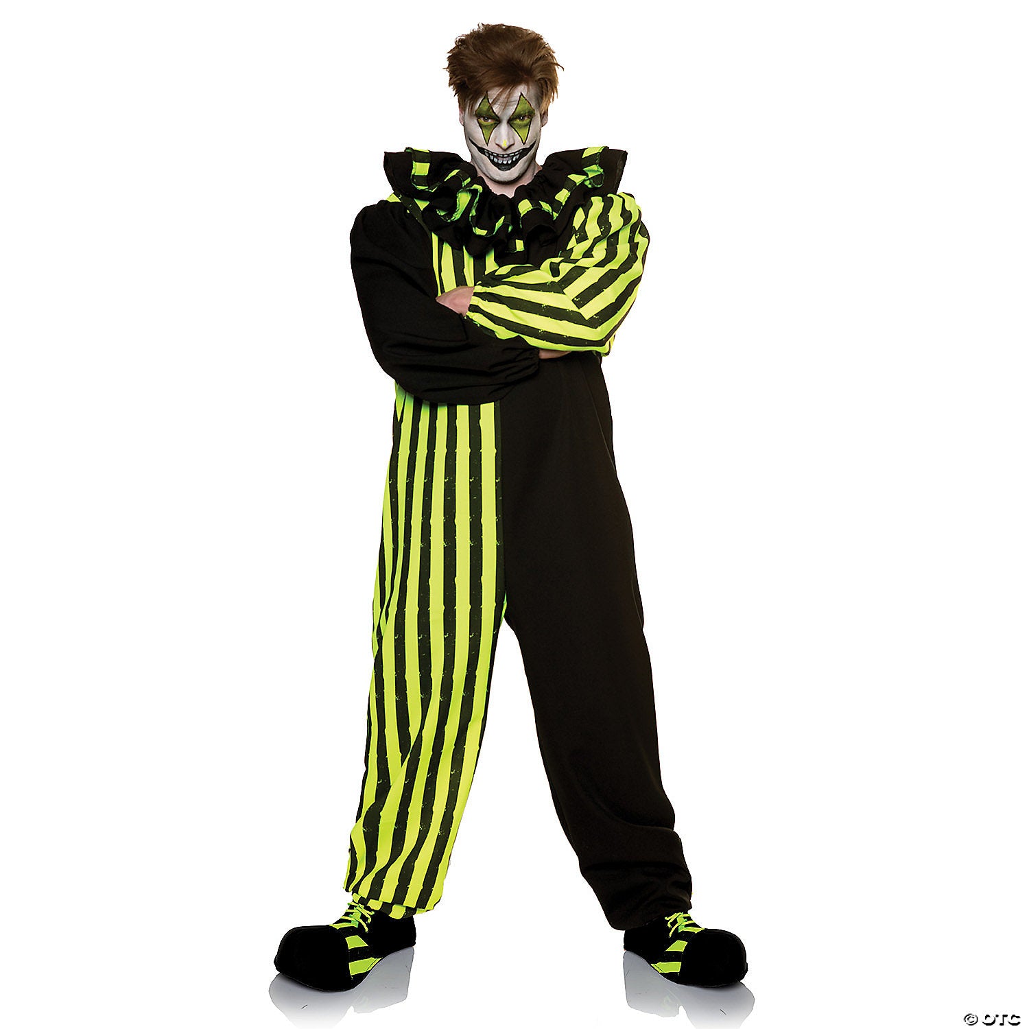 adults jolt clown costume   standard 42 46~ur31008