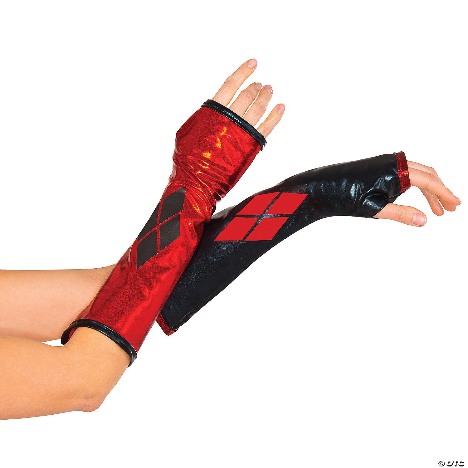 women s dc comics harley quinn gauntlets~ru32227
