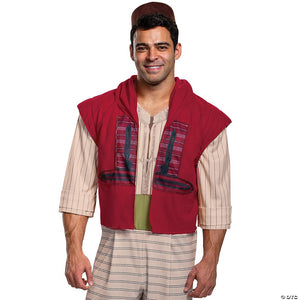 men s deluxe live action aladdin& 8482  costume   small~dg22618t-a03