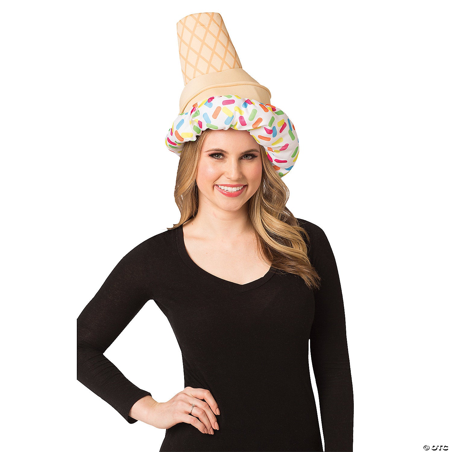 adults ice cream cone hat~gc1341-a01