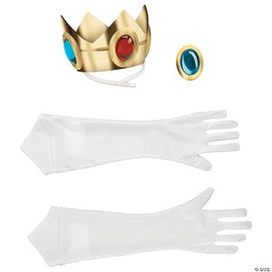 kids super mario bros & 8482  princess peach costume accessory kit~dg73773