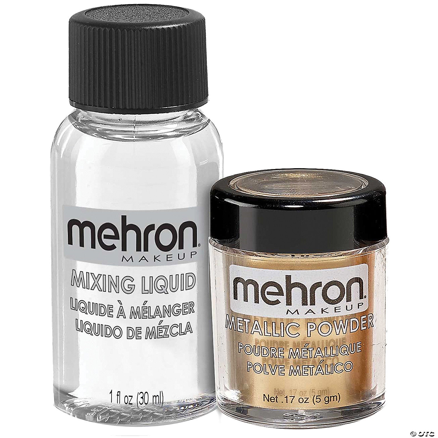 mehron metallic makeup powder gold~dd02gd