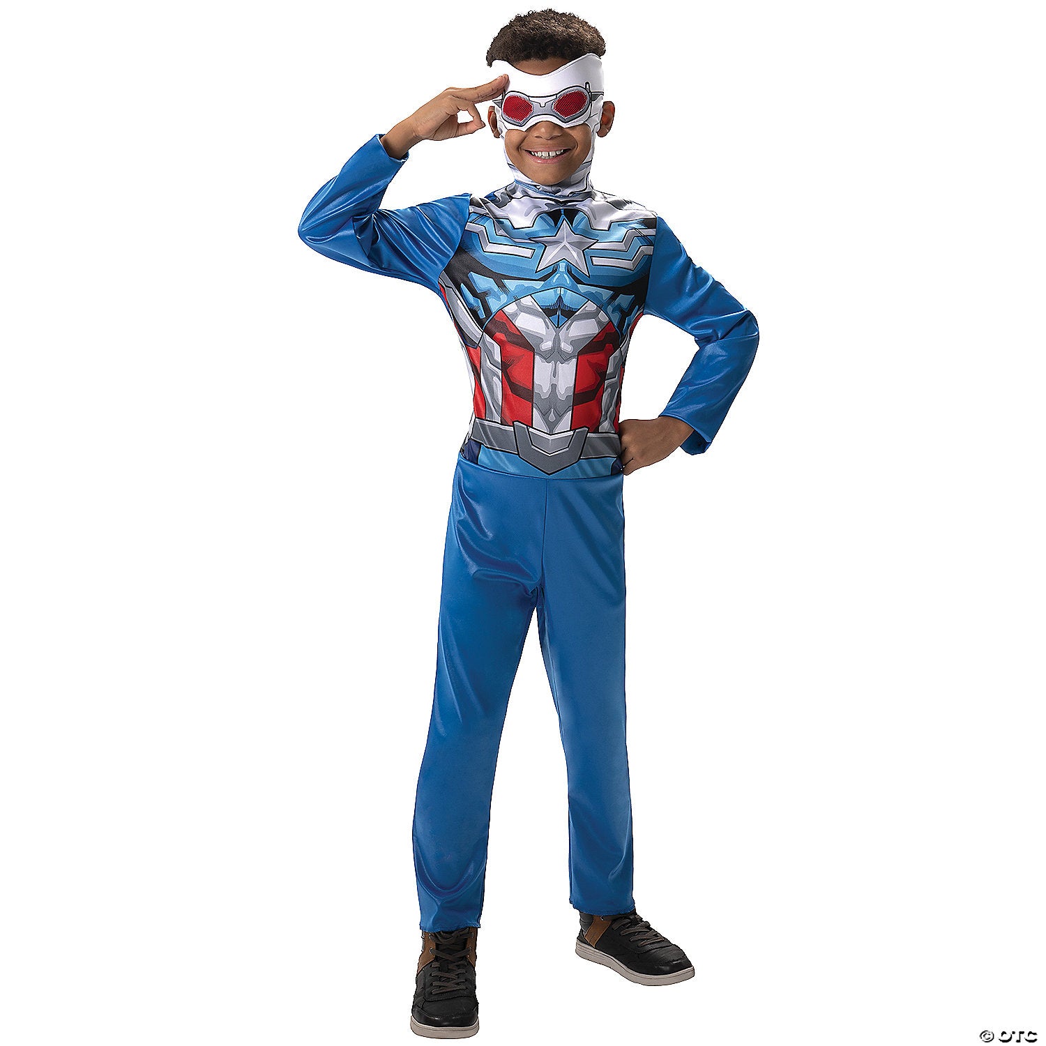 Kids Value Captain America Steve Rogers Costume 8-10