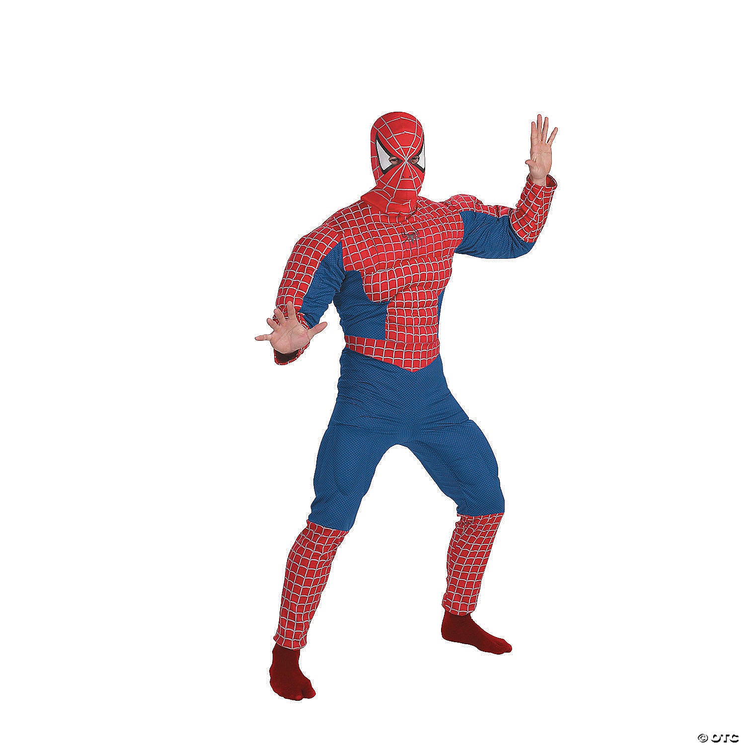men s muscle chest spider man& 8482  costume   medium~dg5933