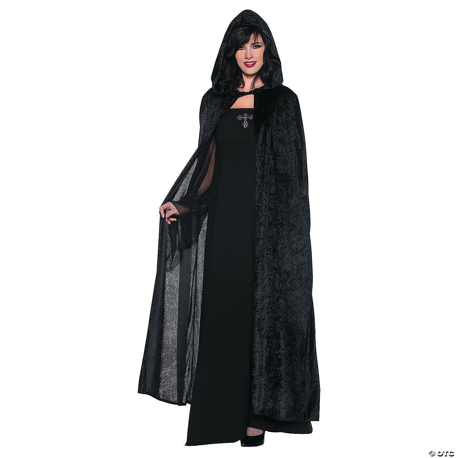 55& 8221  hooded cloak~ur29211