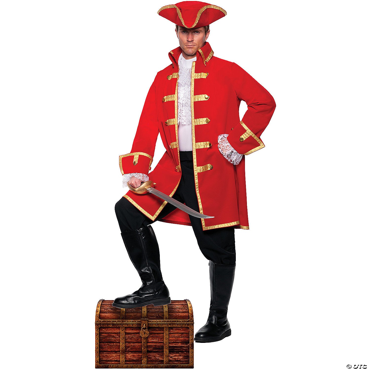 men s pirate captain costume   standard~ur30557