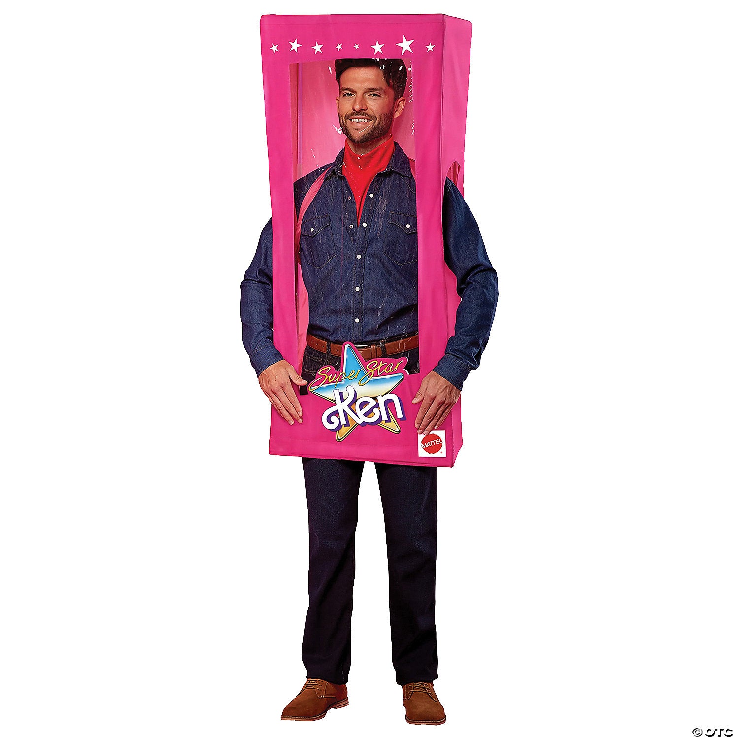 adults barbie ken box costume~fw106554