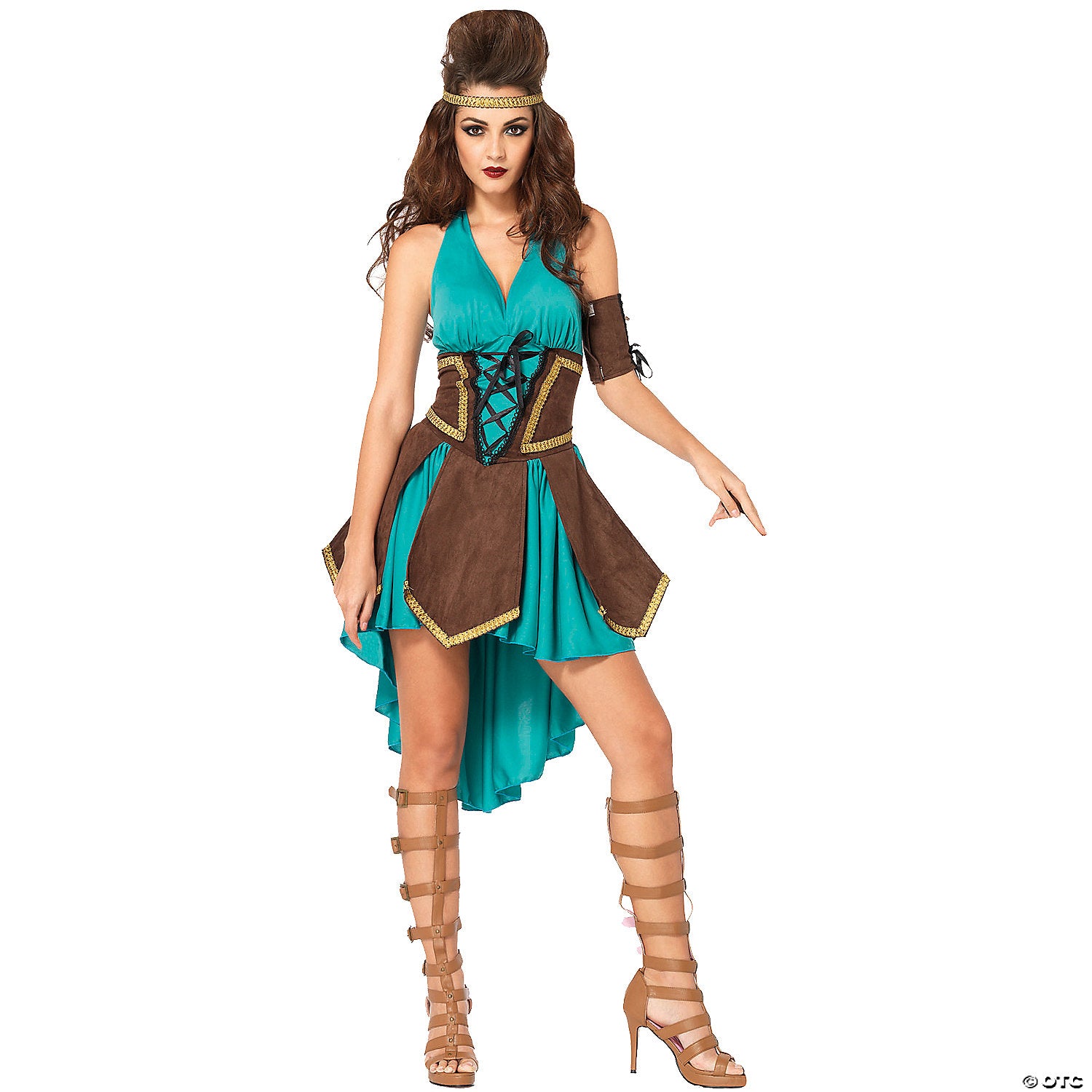 women s celtic warrior costume~ua85203ml