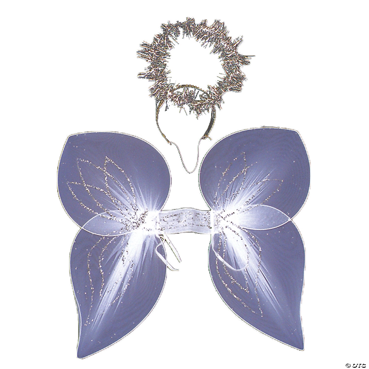 angel wings and halo set~bb366