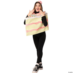 adults slice of pink cake costume~gc1673