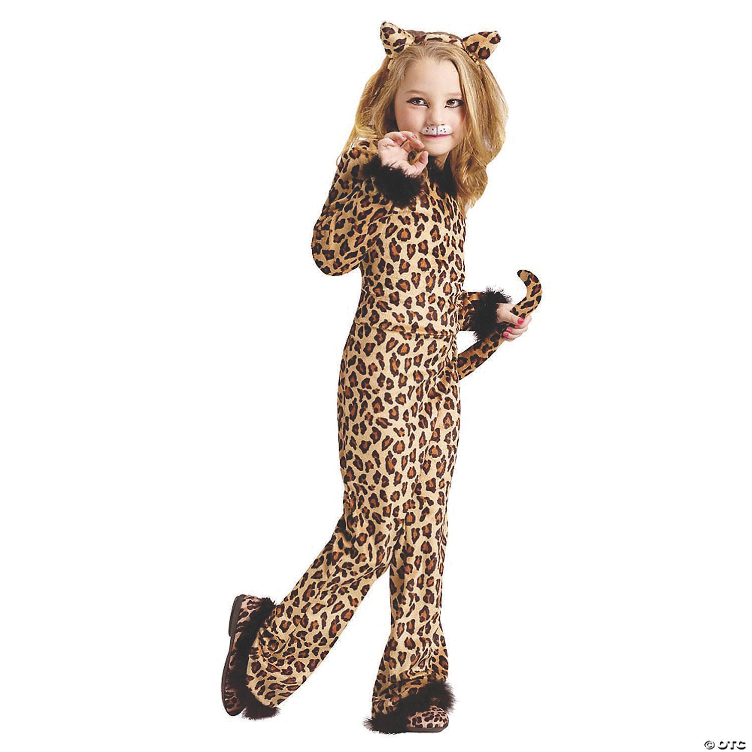 girl s pretty leopard costume   large~fw114972lg